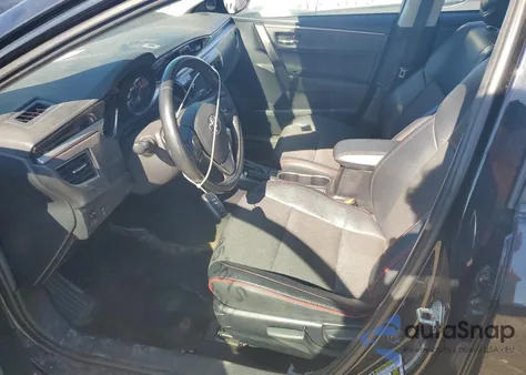 2016 Toyota Corolla L z USA, uszkodzony, nr VIN 2T1BURHE1GC491373